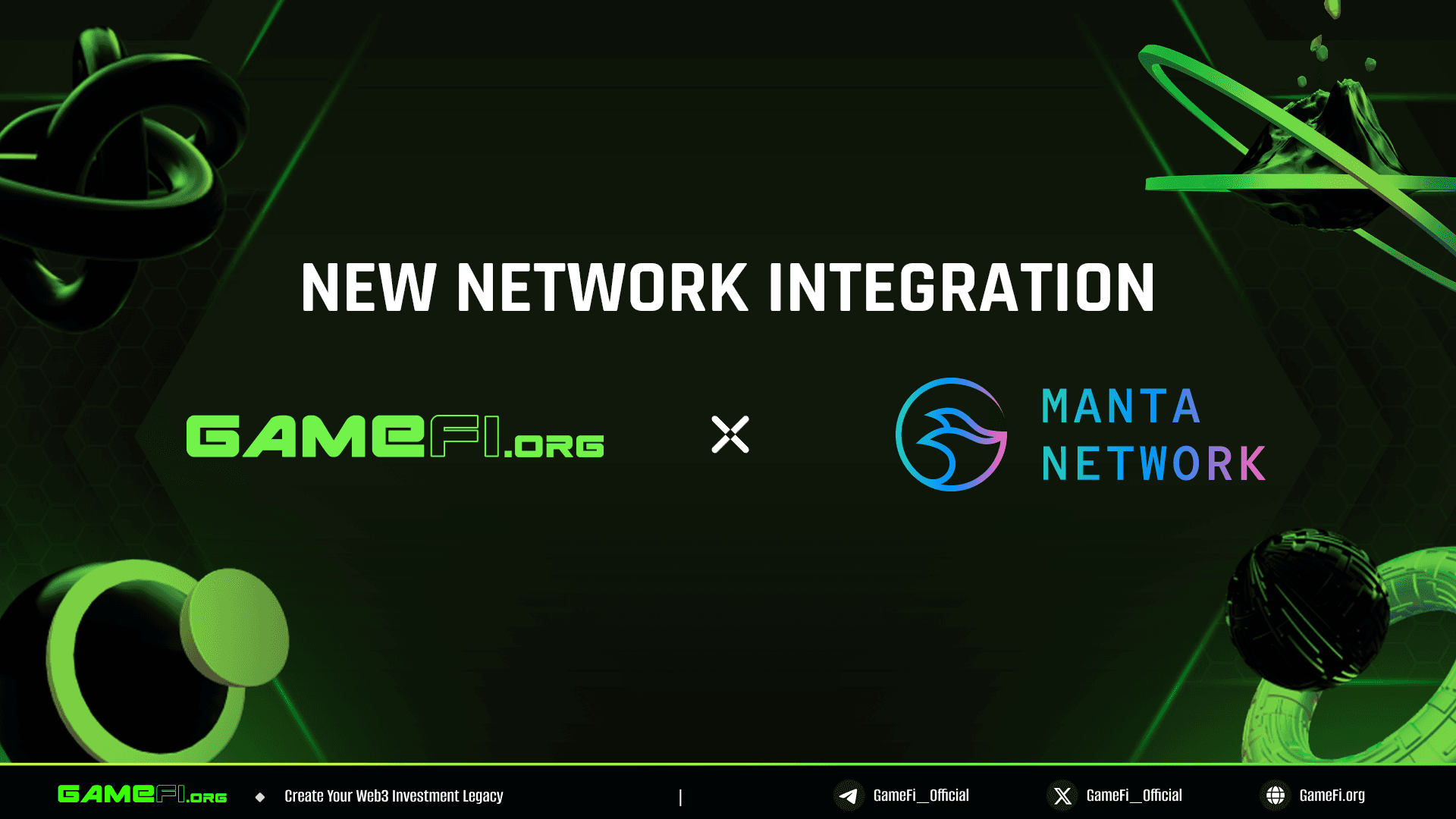 GameFi.org Successfully Integrates With The Manta Network